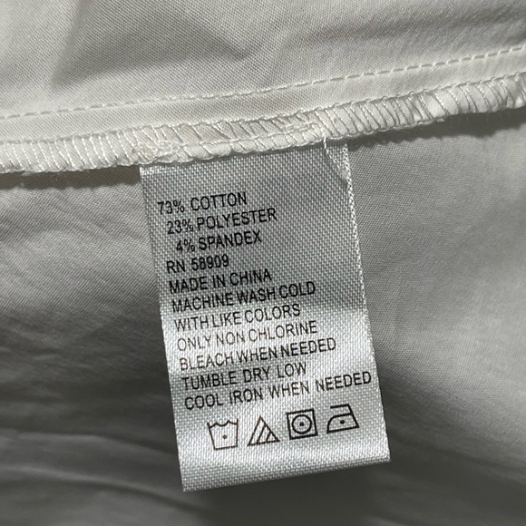 ๐ ANTONIO MELANI White Women's Top - Picture 6 of 6